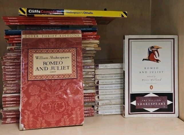 lot of Shakespeare books