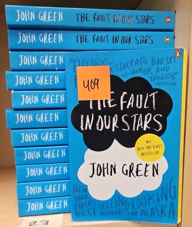 The Fault in Our Stars paperback