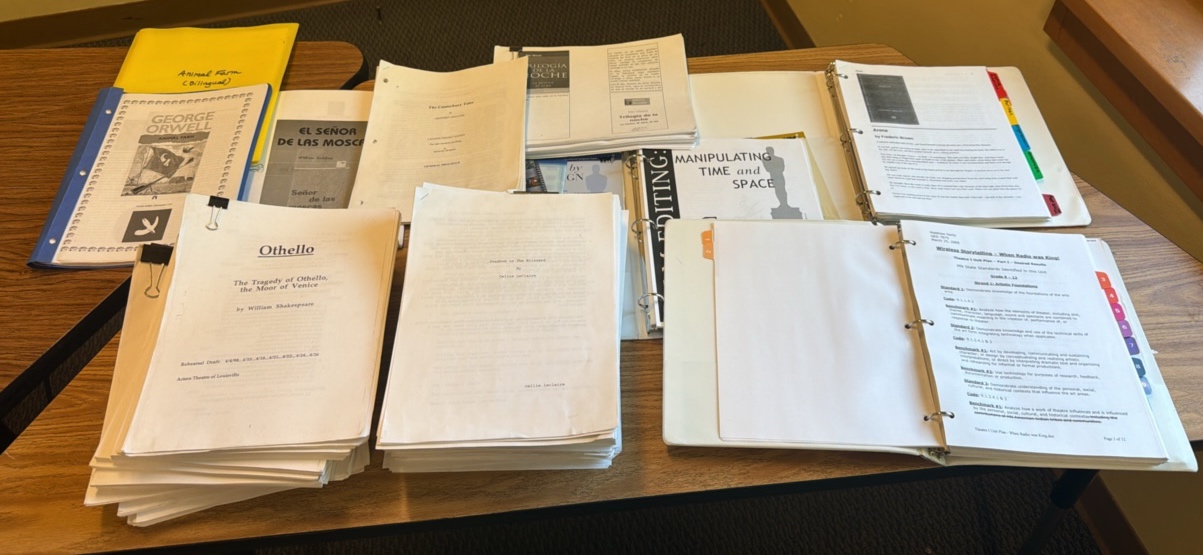 teacher materials