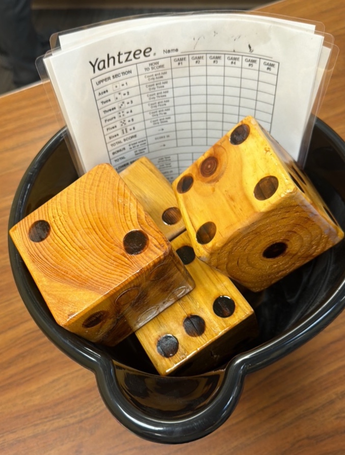 yahtzee game