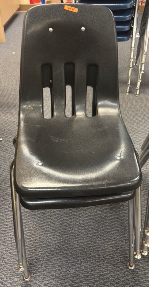 two black chairs