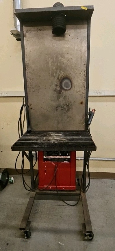 AC DC arc welder with stand