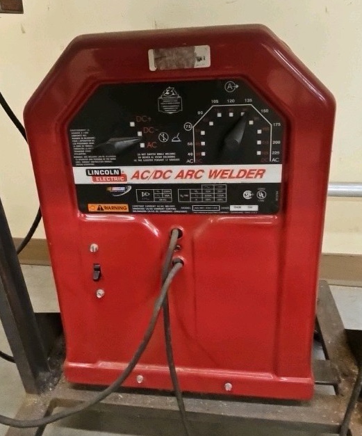 AC/ DC arc welder with stand