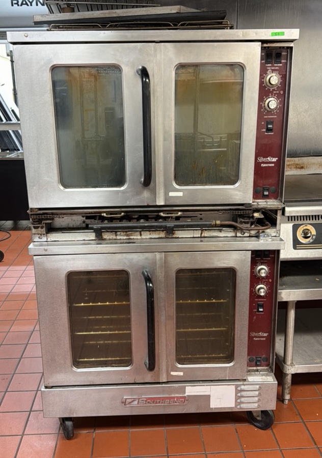 Silverstar, South Bend double stack oven
