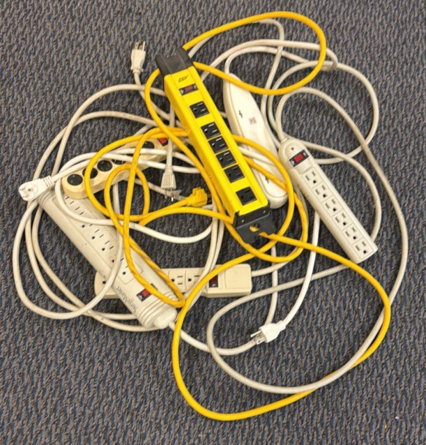 six surge protectors