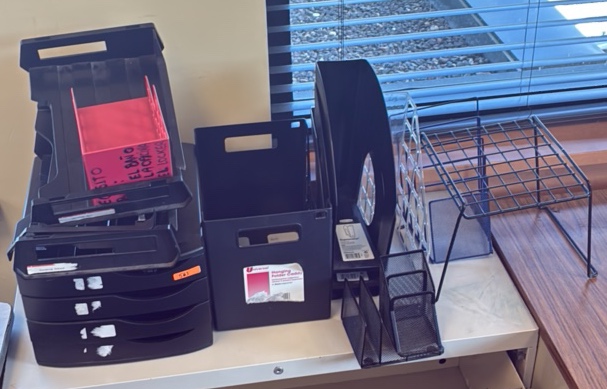 folder caddies and more storage