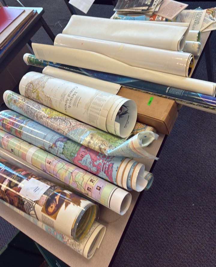 maps and posters