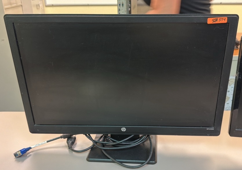 three monitors