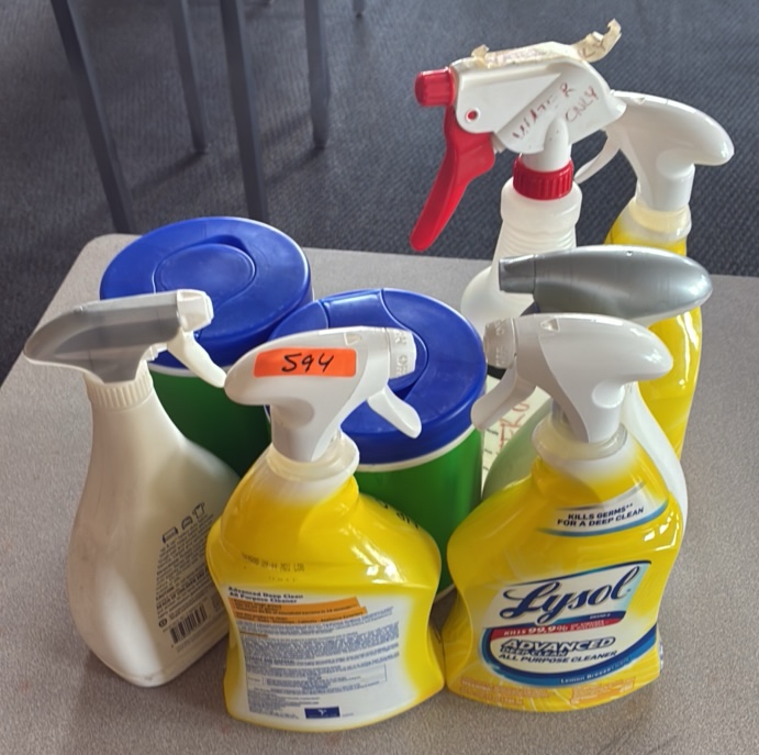 cleaning supplies