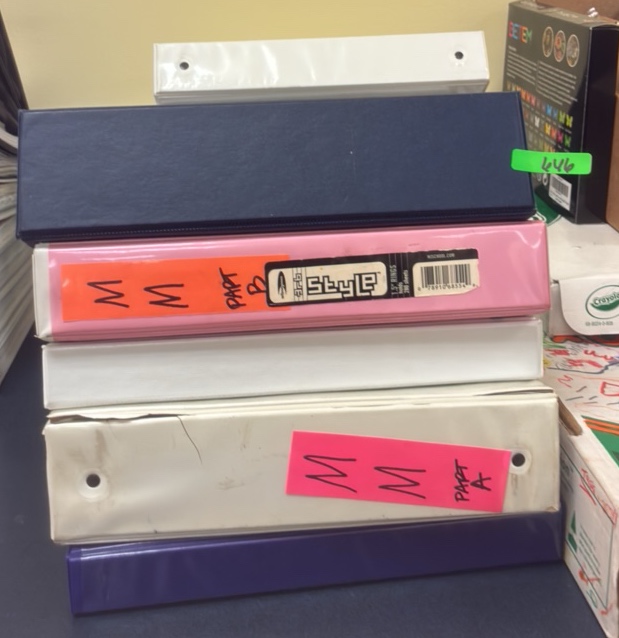 random math binders