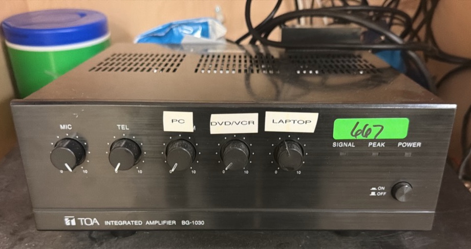 integrated amplifier BG 1030
