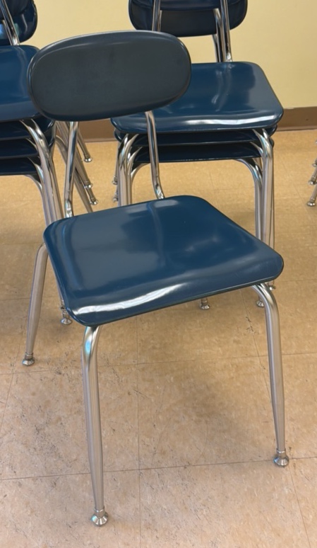 Blue chairs, 24