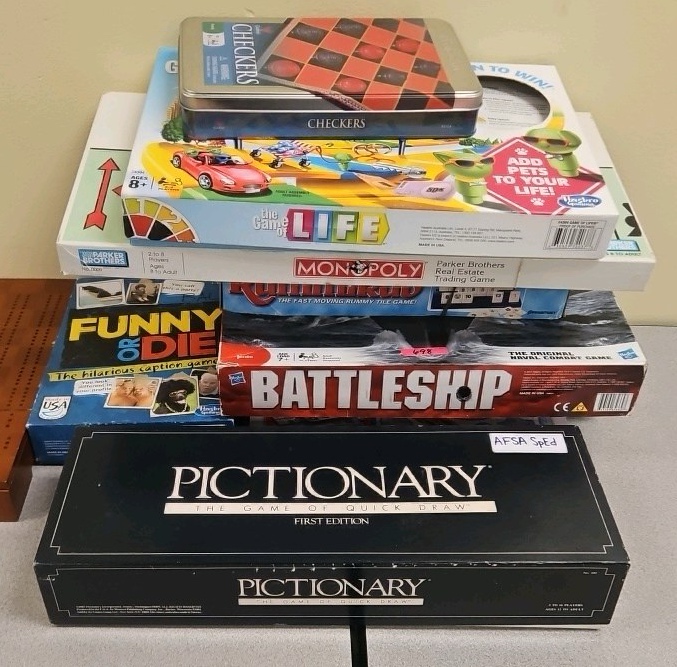 lot of board games