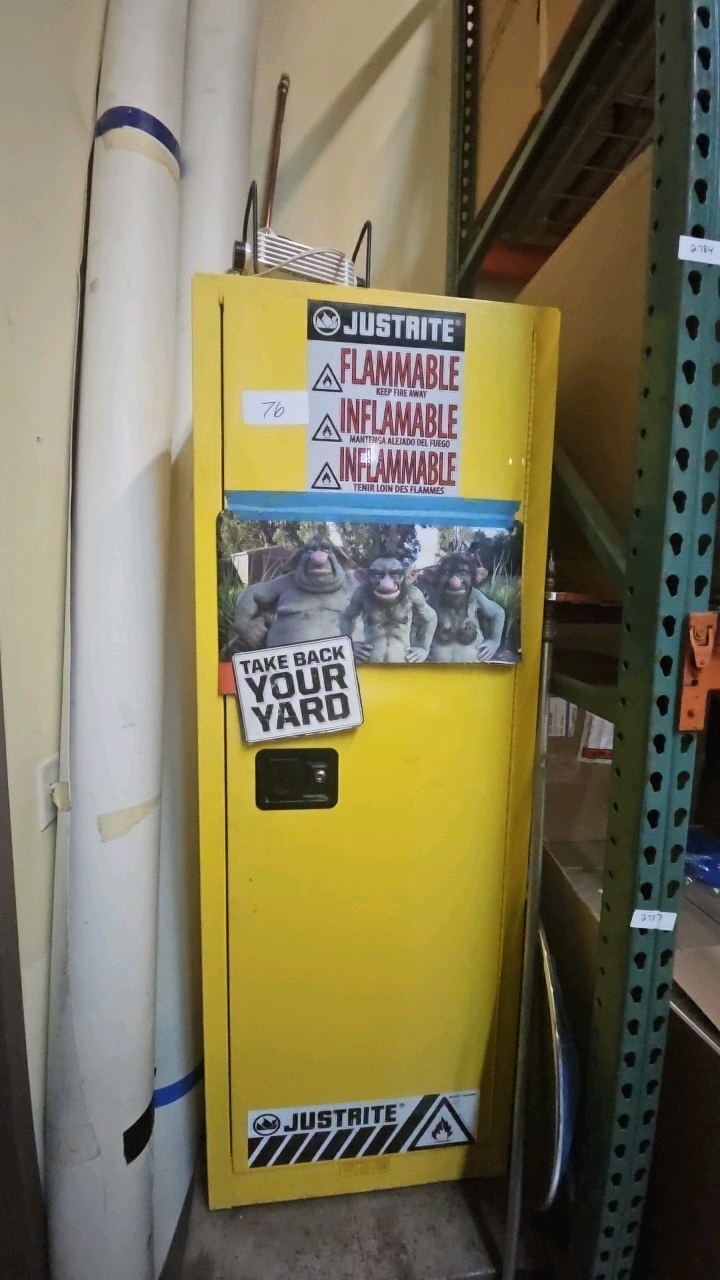 hazardous materials cabinet