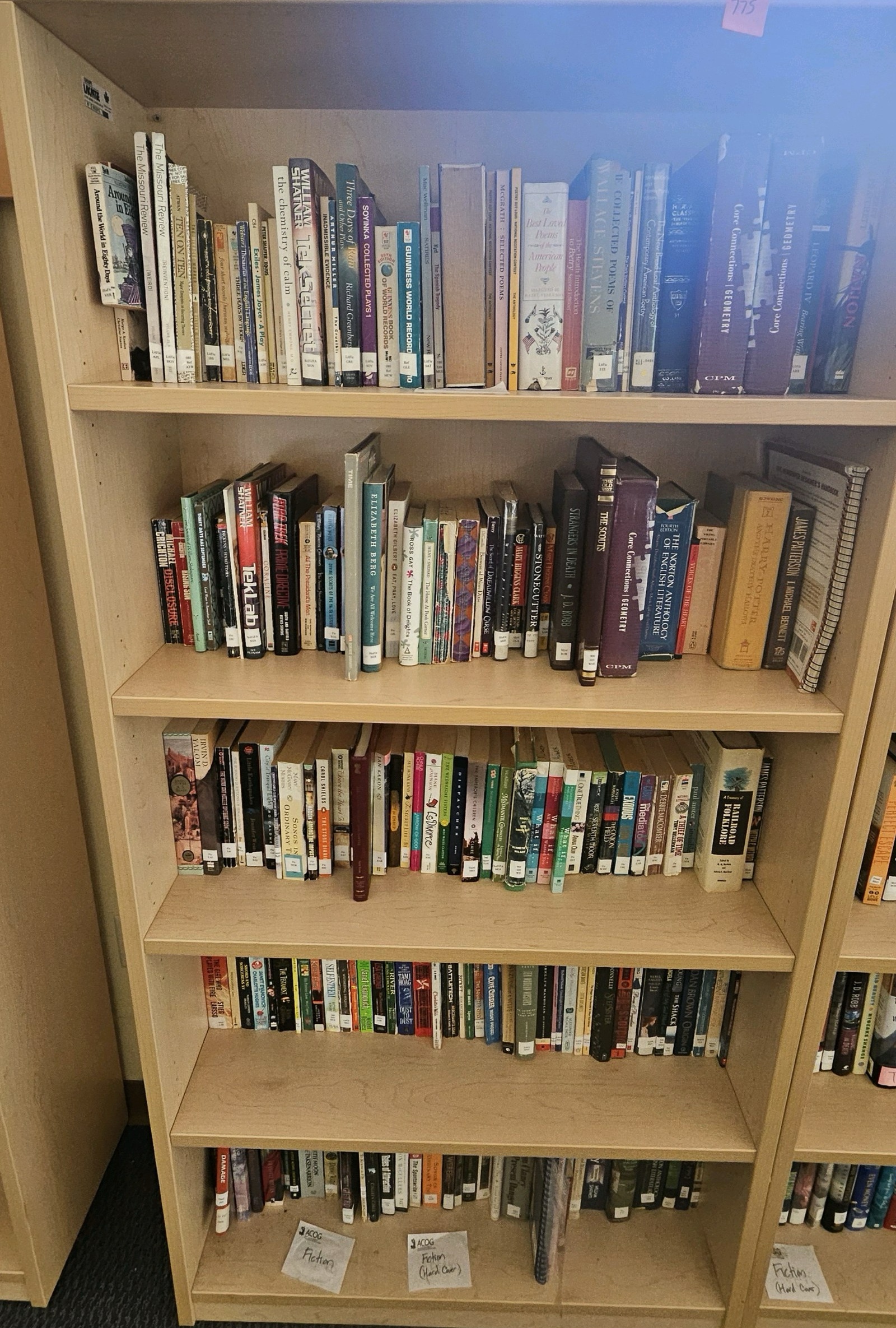 shelf of books