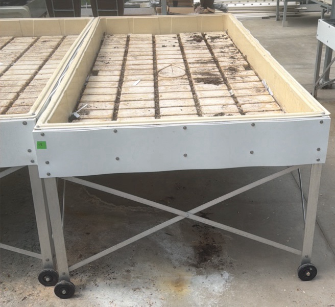 Greenhouse Rolling Grow Benches