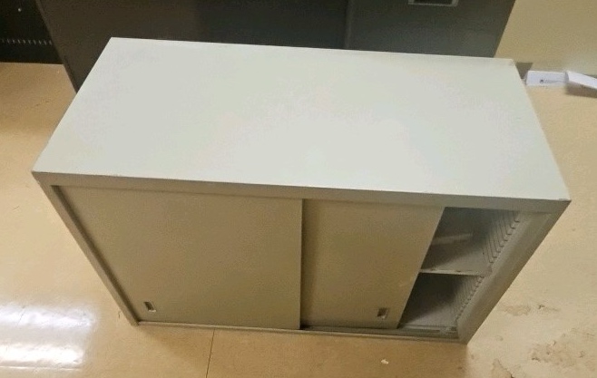metal filing cabinet
