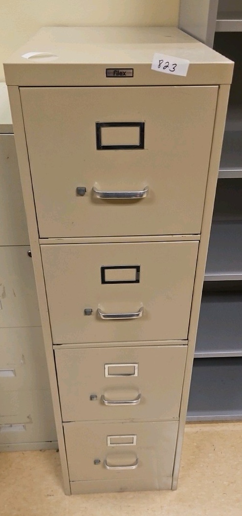 metal filing cabinet