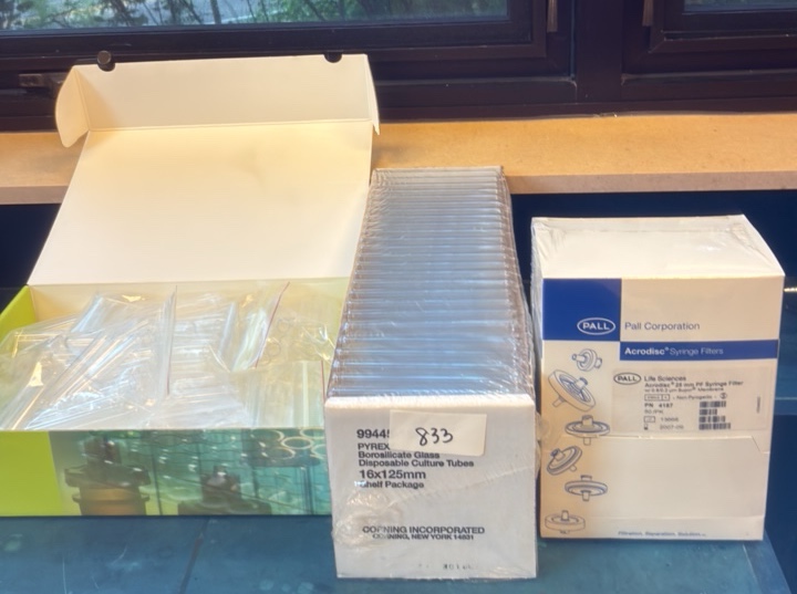disposable glass vialssyringe filters