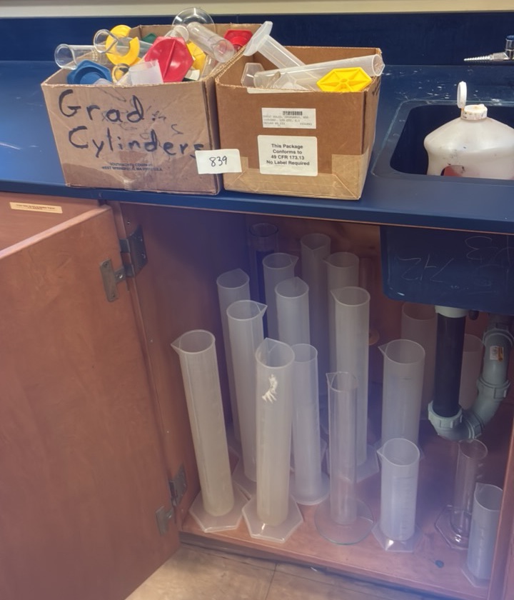 graduated cylinders