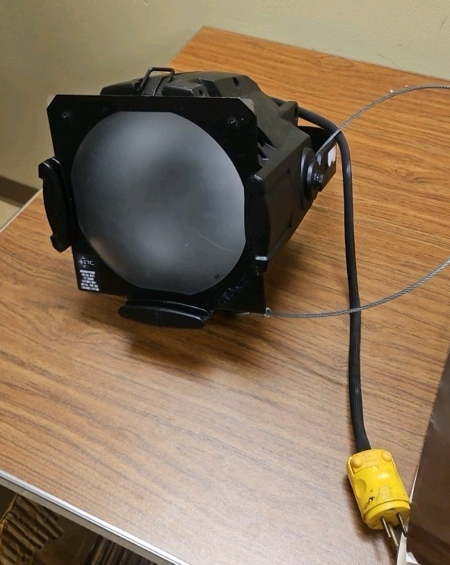five stage lights heavy duty