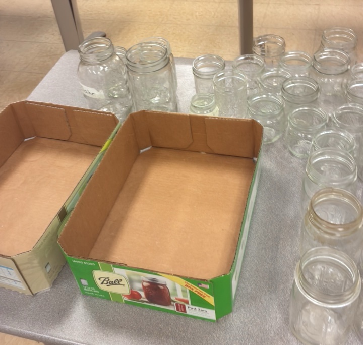 mason jars and lids