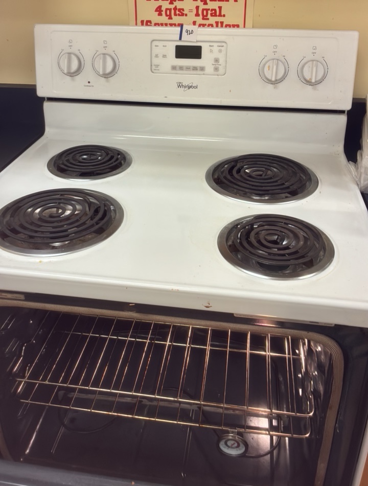 Whirlpool oven and miscellaneous