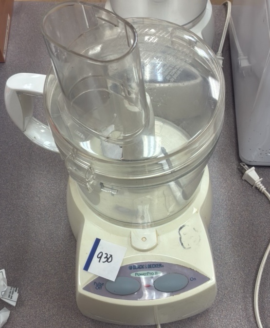 Black and Decker food processor