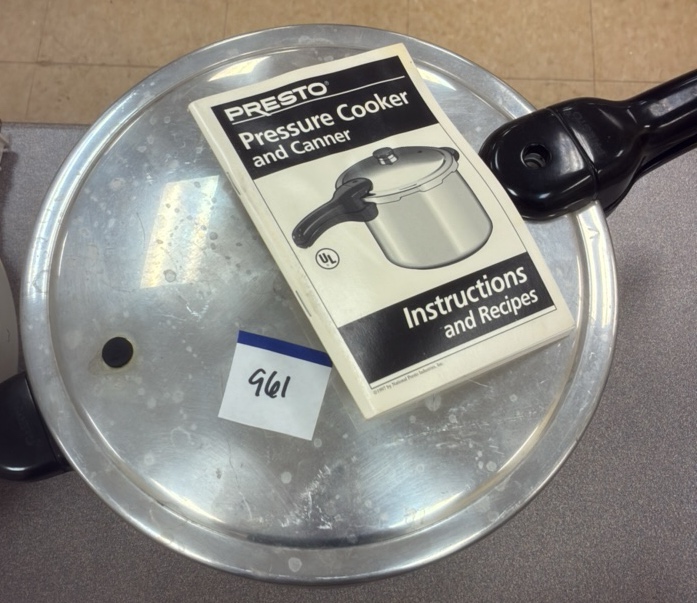 Presco pressure cooker and canner