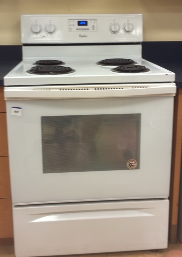 whirlpool stove top and oven