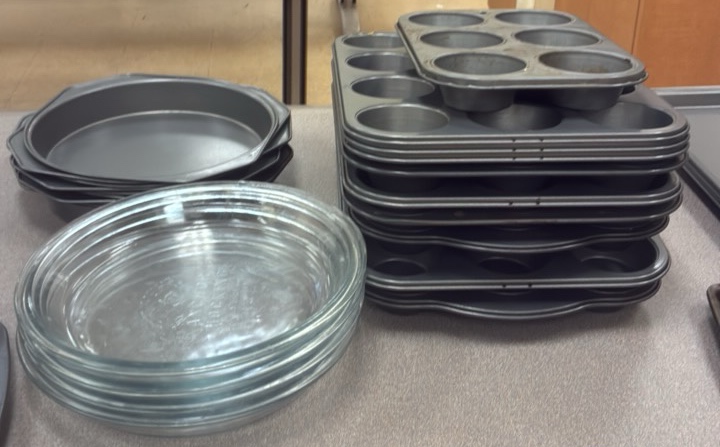 baking sheets muffin tins