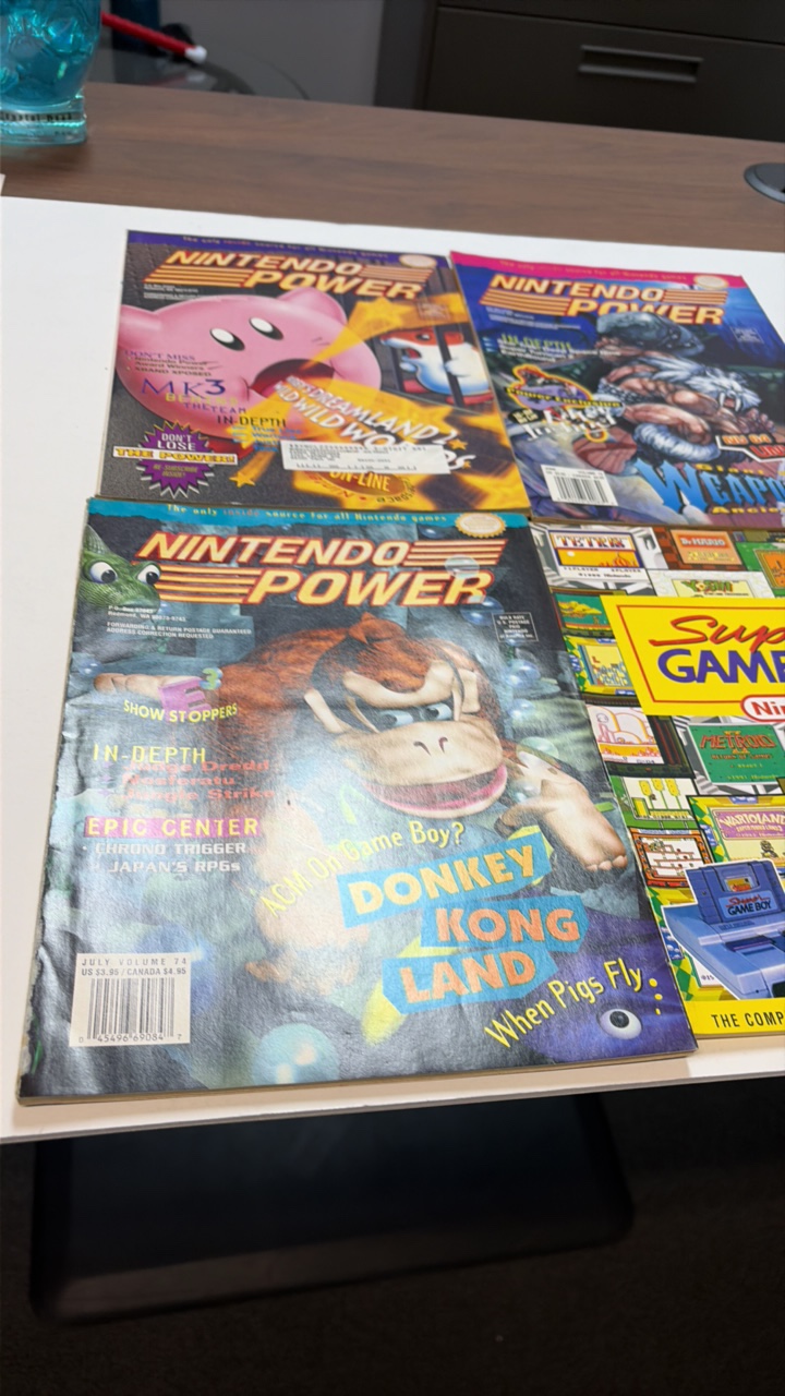 nintendo power magazine volume 72 through 74 and super game boy nintendo complete guide