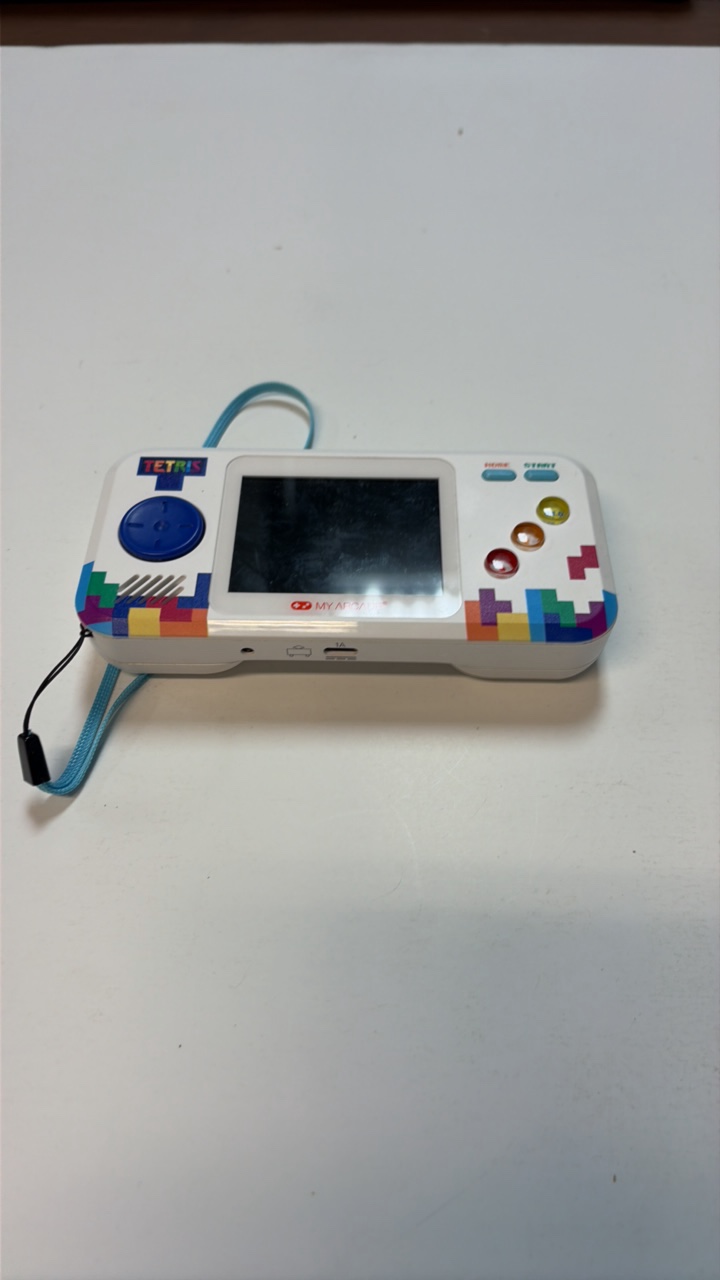 Logitech, USB, controller and Tetris Meyer arcade handhelds game