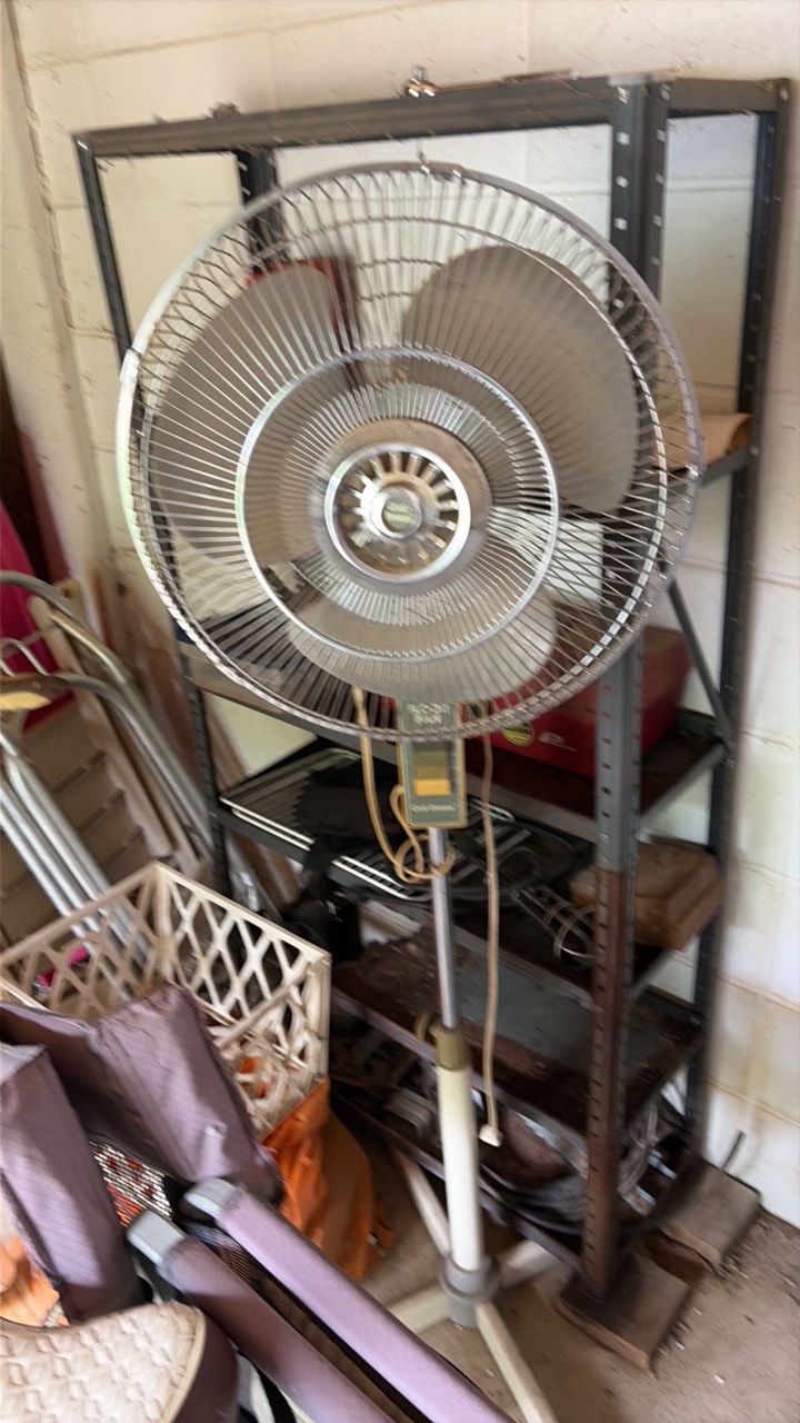 kuehl breeze 46 inch oscillating three speed for fan