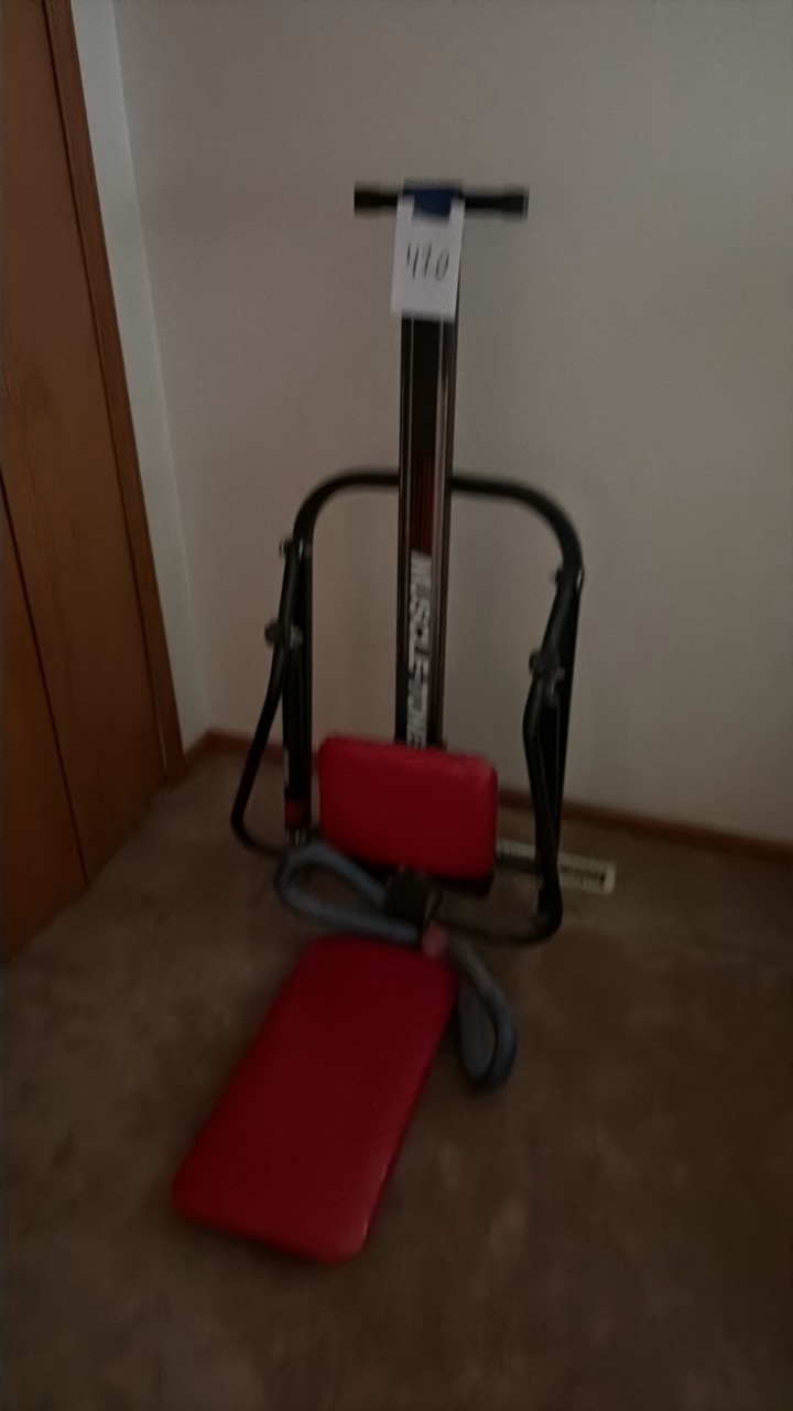 Muscle toner, exercise machine