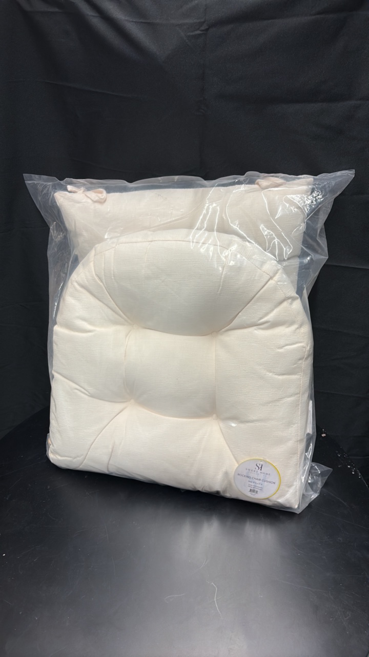 Rocking Chair Cushion, Sweet Home Collection, Size 17 inches x 17 inches, new in bag unopened