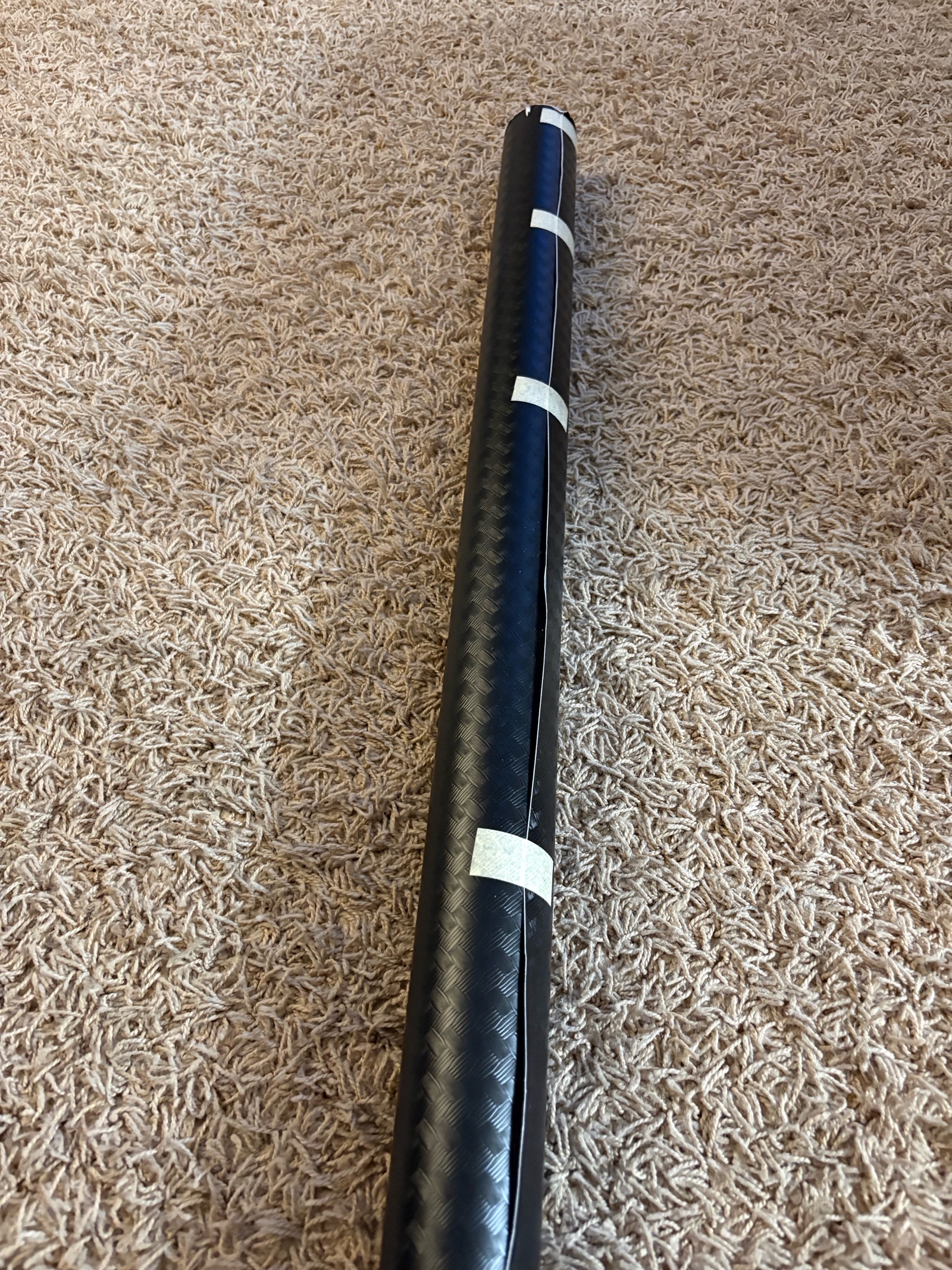 Large Roll of Black Contact Paper, Sticker Bottom to Adhere to a Variety of Surfaces, Diagonal Ridged Pattern Unused