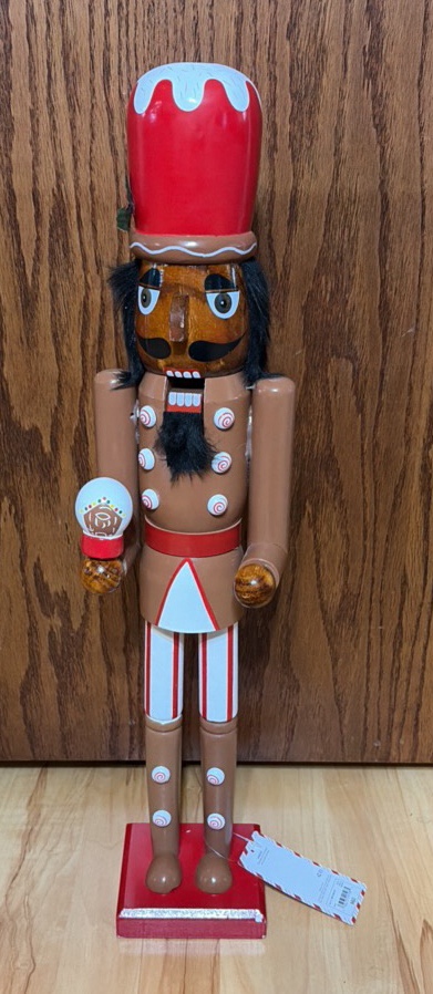 Nutcracker - Gingerbread Inspired - 2-Foot Tall - Retail $60