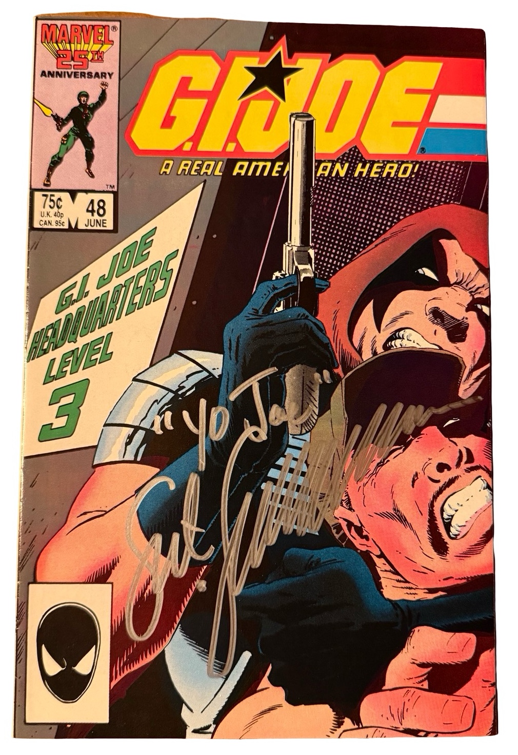 G.I. Joe #48 - Signed by SGT Slaughter