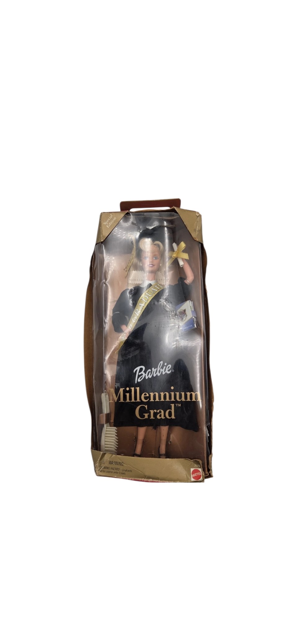 Barbie Special Edition Millennium Grad 2000 Graduate Black Gown Mattel 25708
