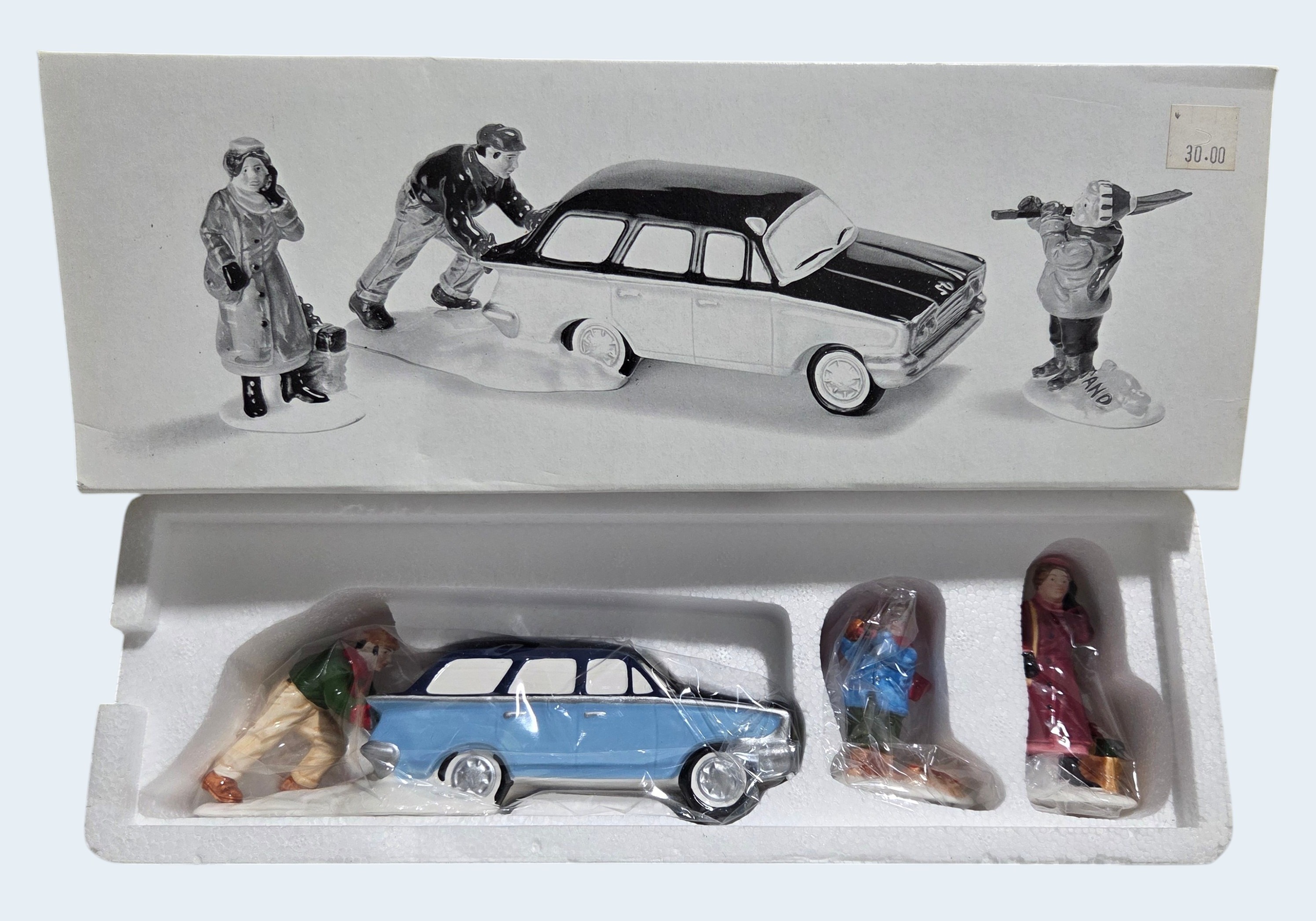 Dept. 56 Snow Village Stuck in the Snow  #5471-2