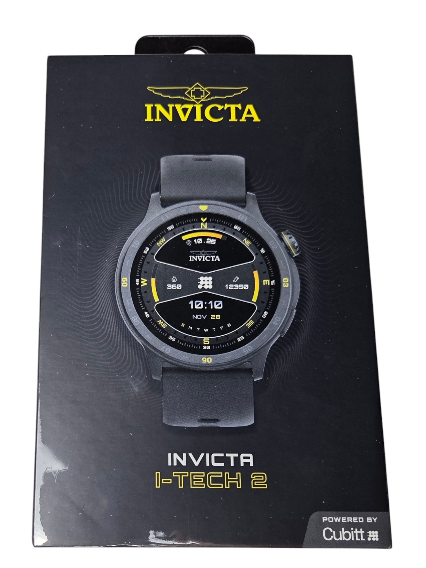 Retail Value $329.00 Invicta I-Tech 2 Smartwatch Powered By Cubitt In Box ITECH-001