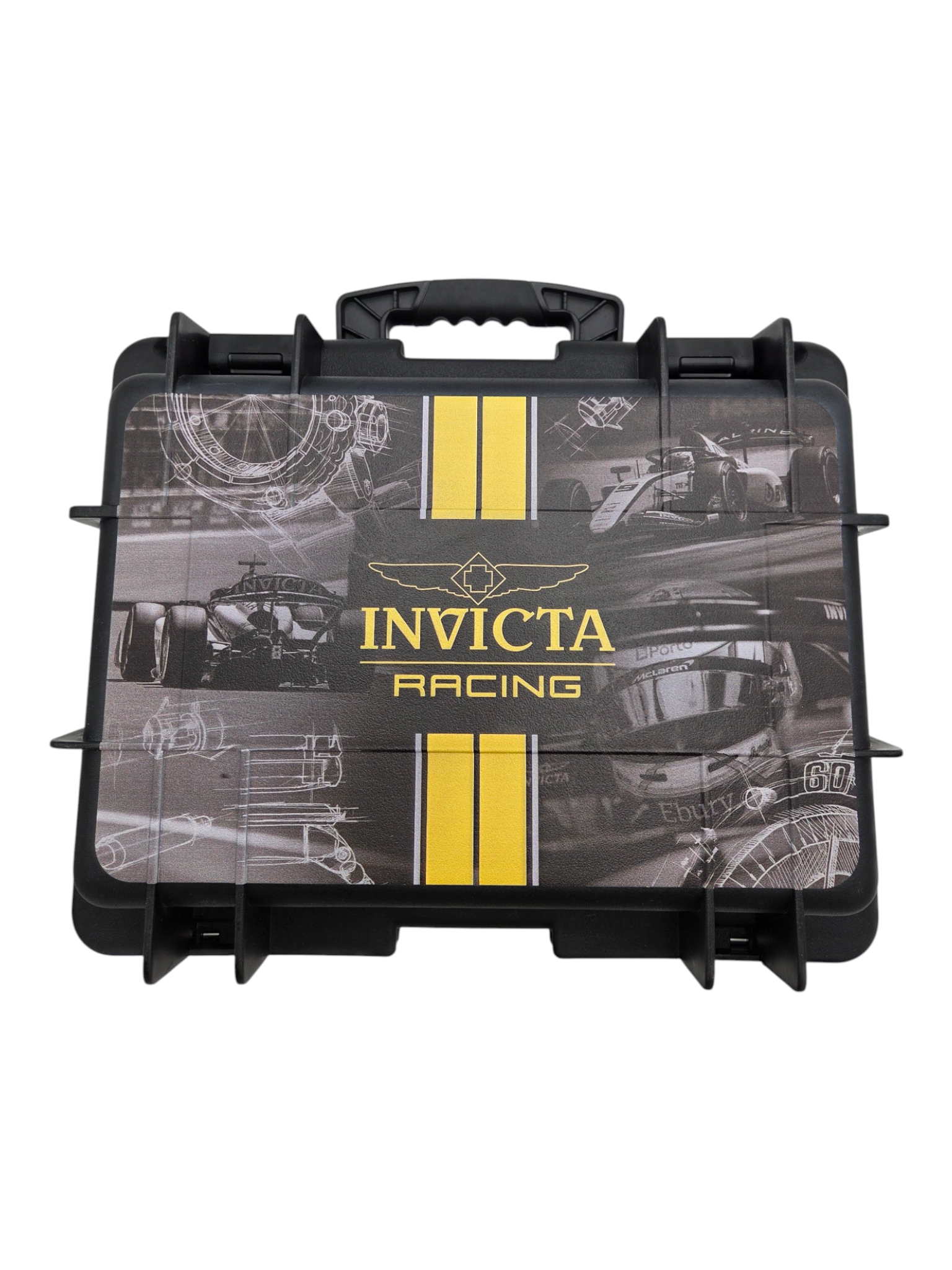 Retail Value $129.00 Invicta Racing Hard Watch Storage Case With Foam Inserts