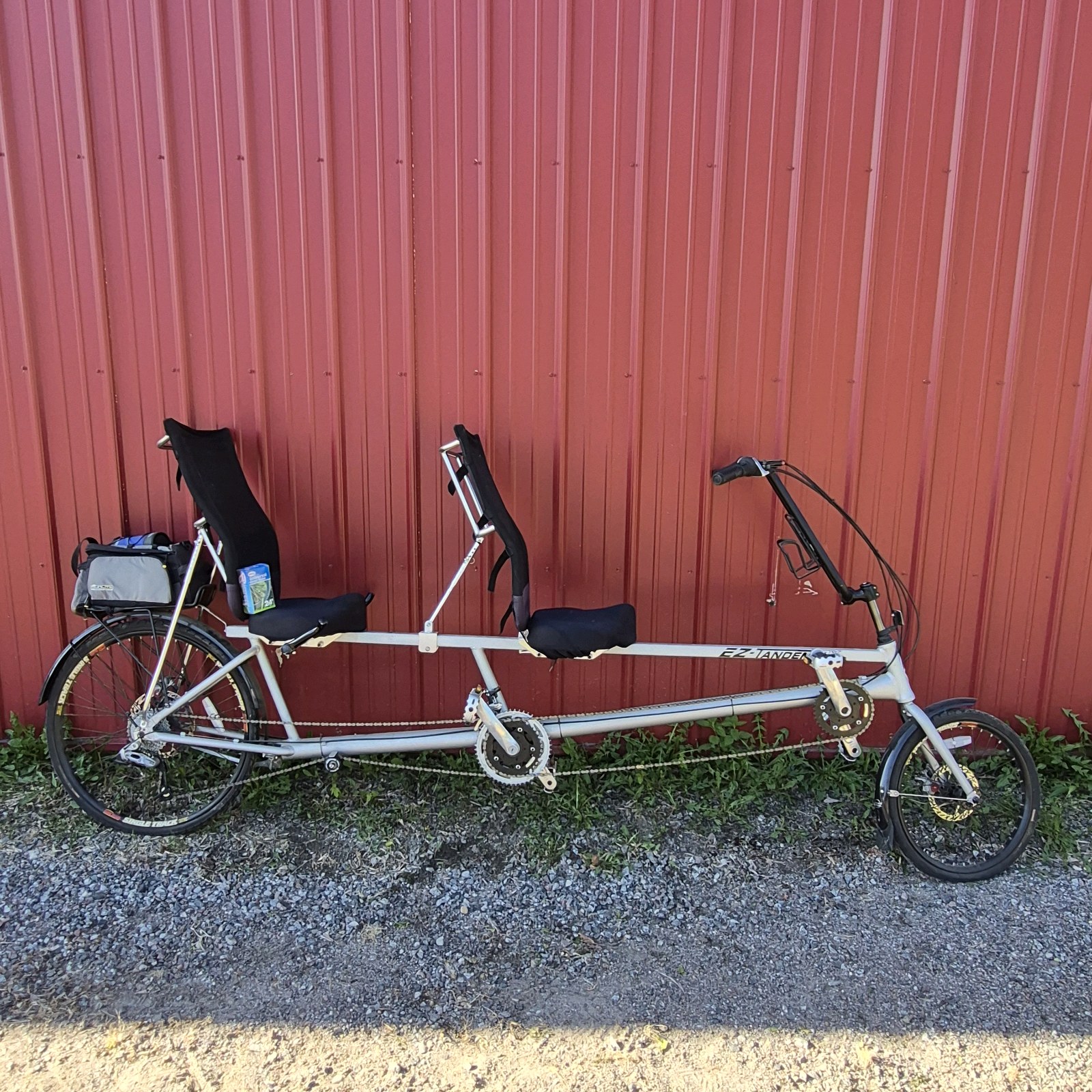 EZ Tandem 2-Person Recumbent Tandem Bicycle
