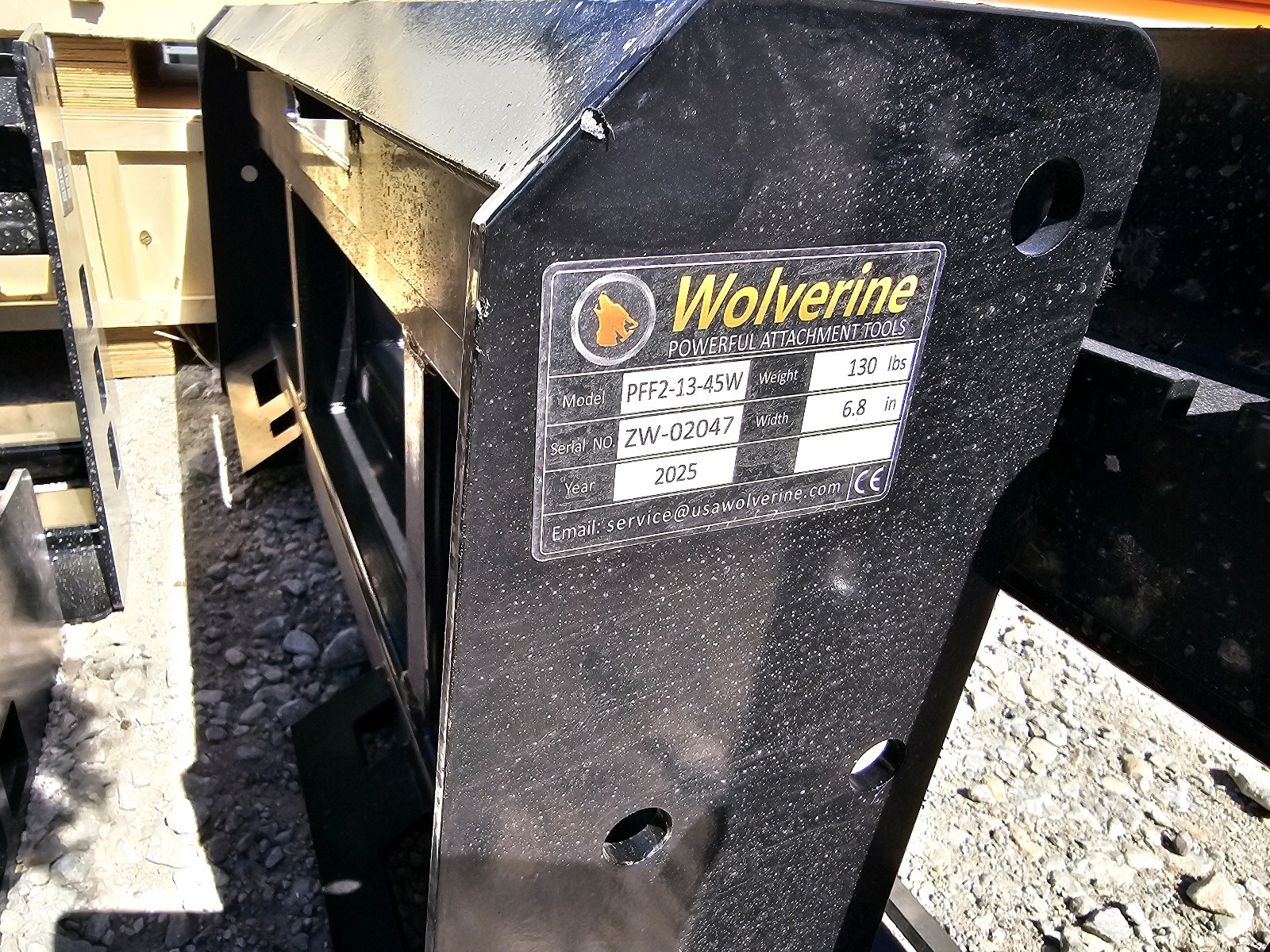 Unused 2026 WOLVERINE Pallet Fork Frame PFF2-13-45W