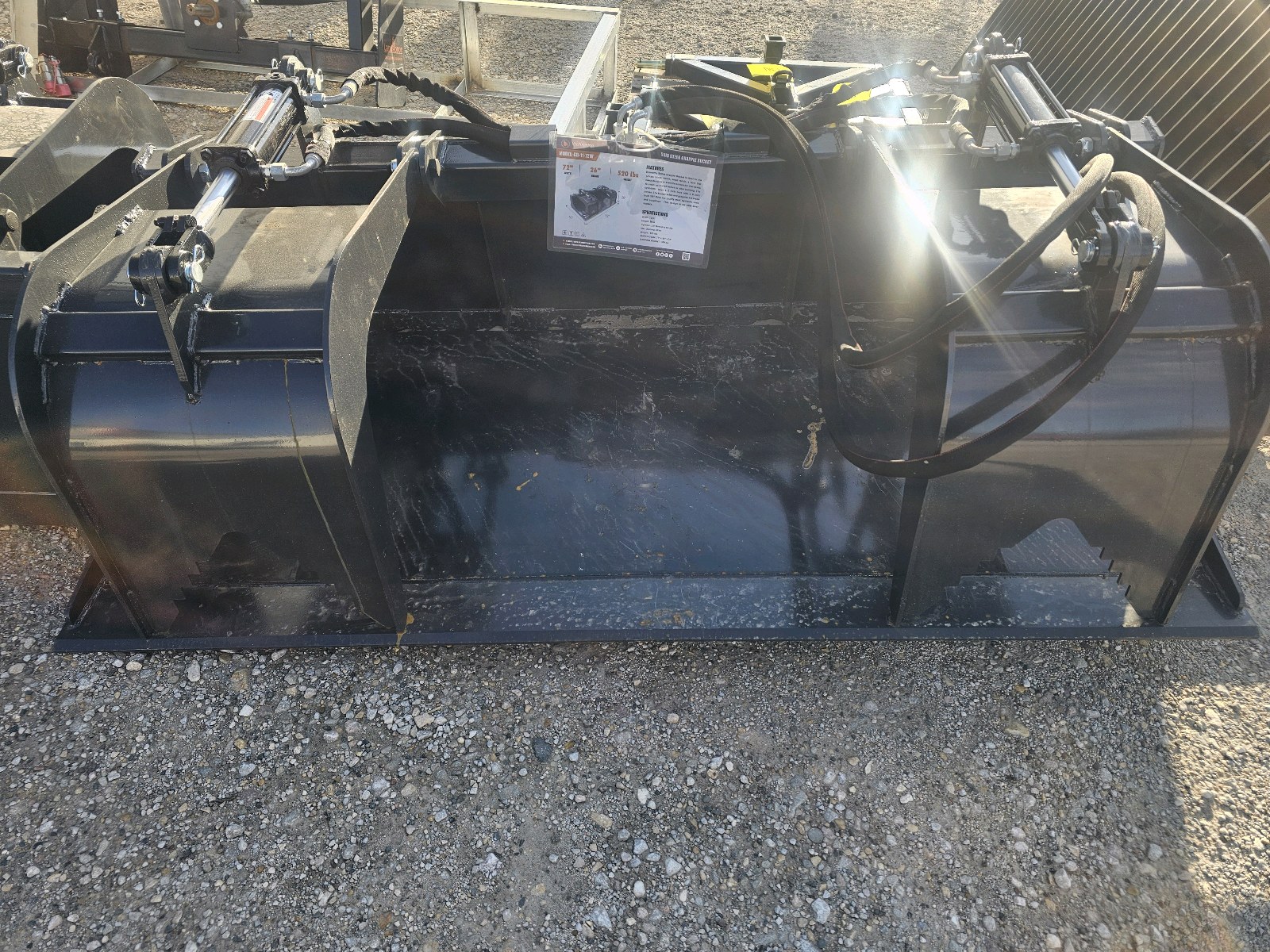 Unused 2026 WOLVERINE Grapple Bucket GB-11-72W