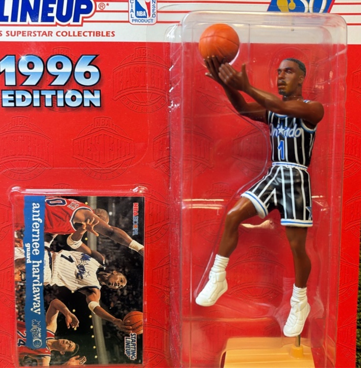 1996 ANFERNEE HARDAWAY Orlando Magic #1 Starting Lineup penny