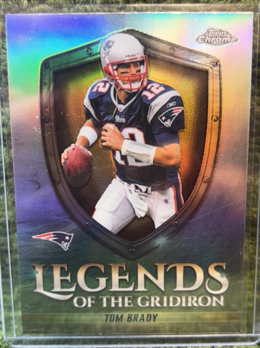 Tom Brady Legends Of The Gridiron Refractor 2025 Topps Chrome