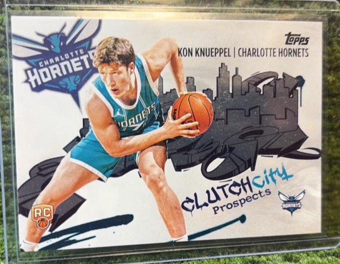 2025-26 Topps Basketball Clutch City Prospects Kon Knueppel RC #CC-4 HORNETS