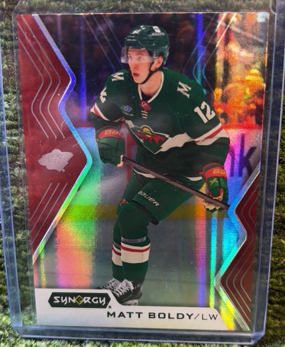2024-25 Upper Deck Synergy MATT BOLDY Red  #38 Minnesota Wild